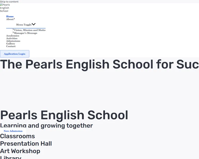 Pearls English School